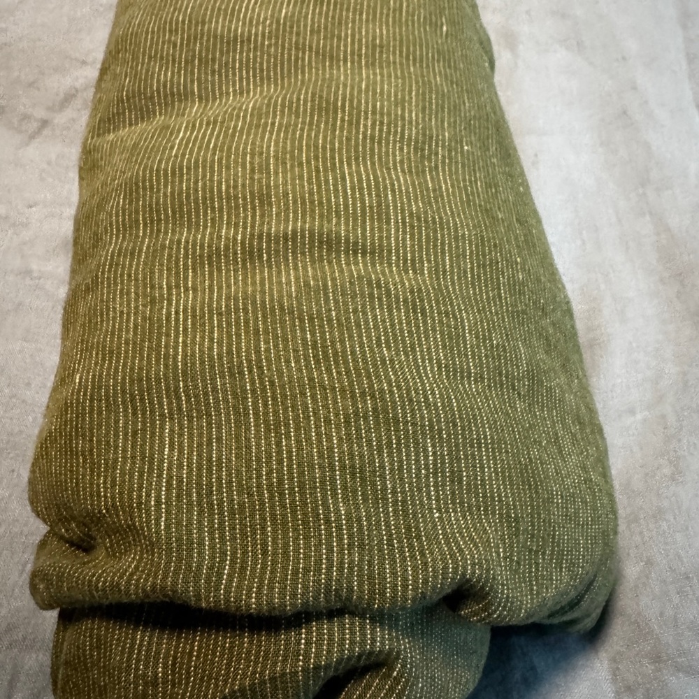 Bed Threads Olive Stripe Bedding Bundle! - Picture 5 of 8